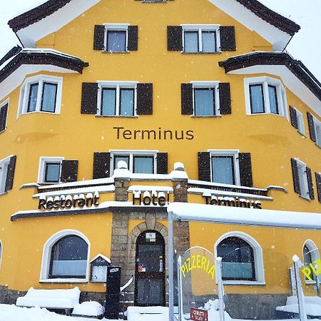 Hotel Terminus Samedan Zewnętrze zdjęcie